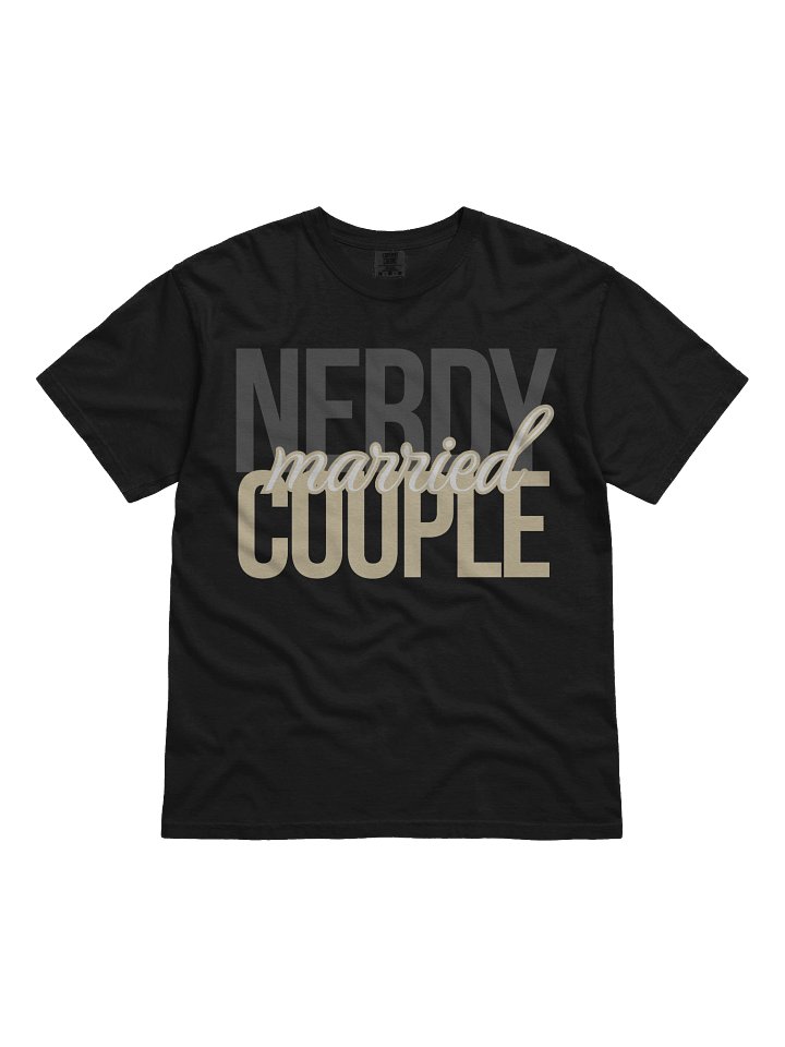 Nerdy Married Couple Graphic Tee product image (1)