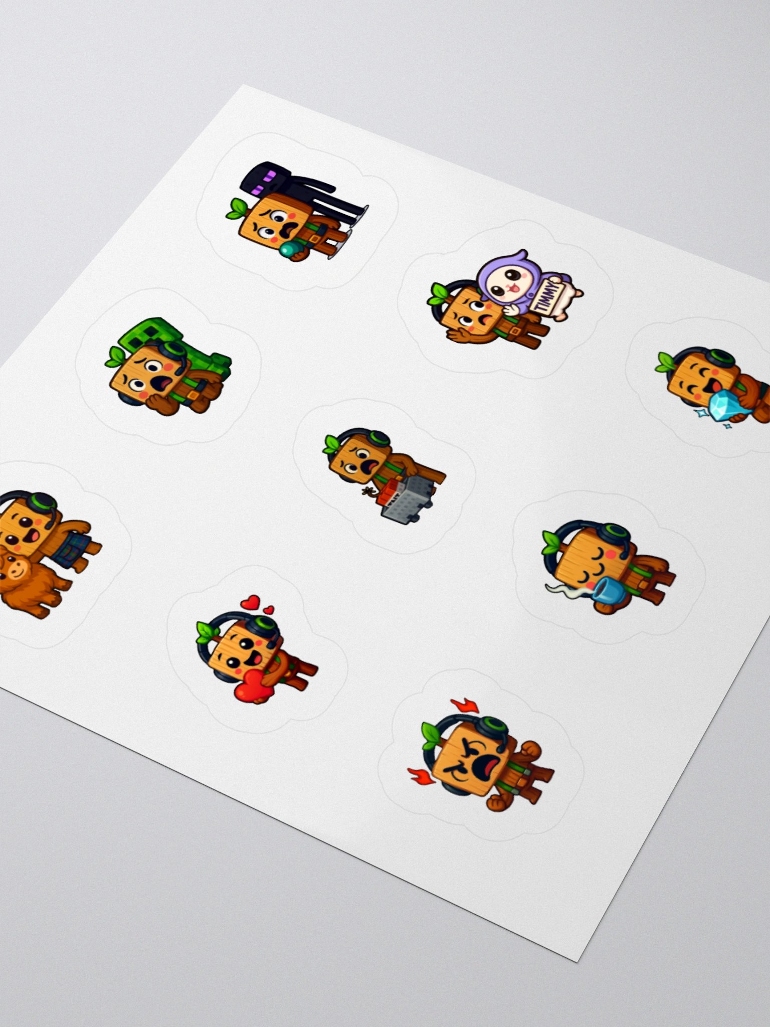 Emote Sticker Sheet product image (3)