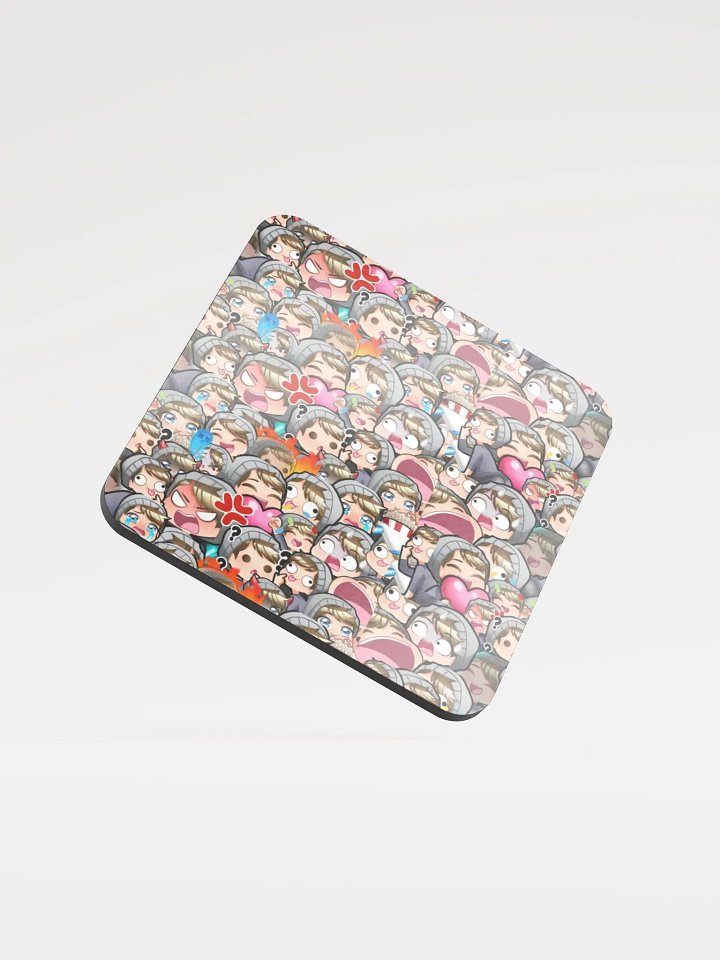 EmotiCoast: Expressive Emoticon Cork Coaster Set product image (1)