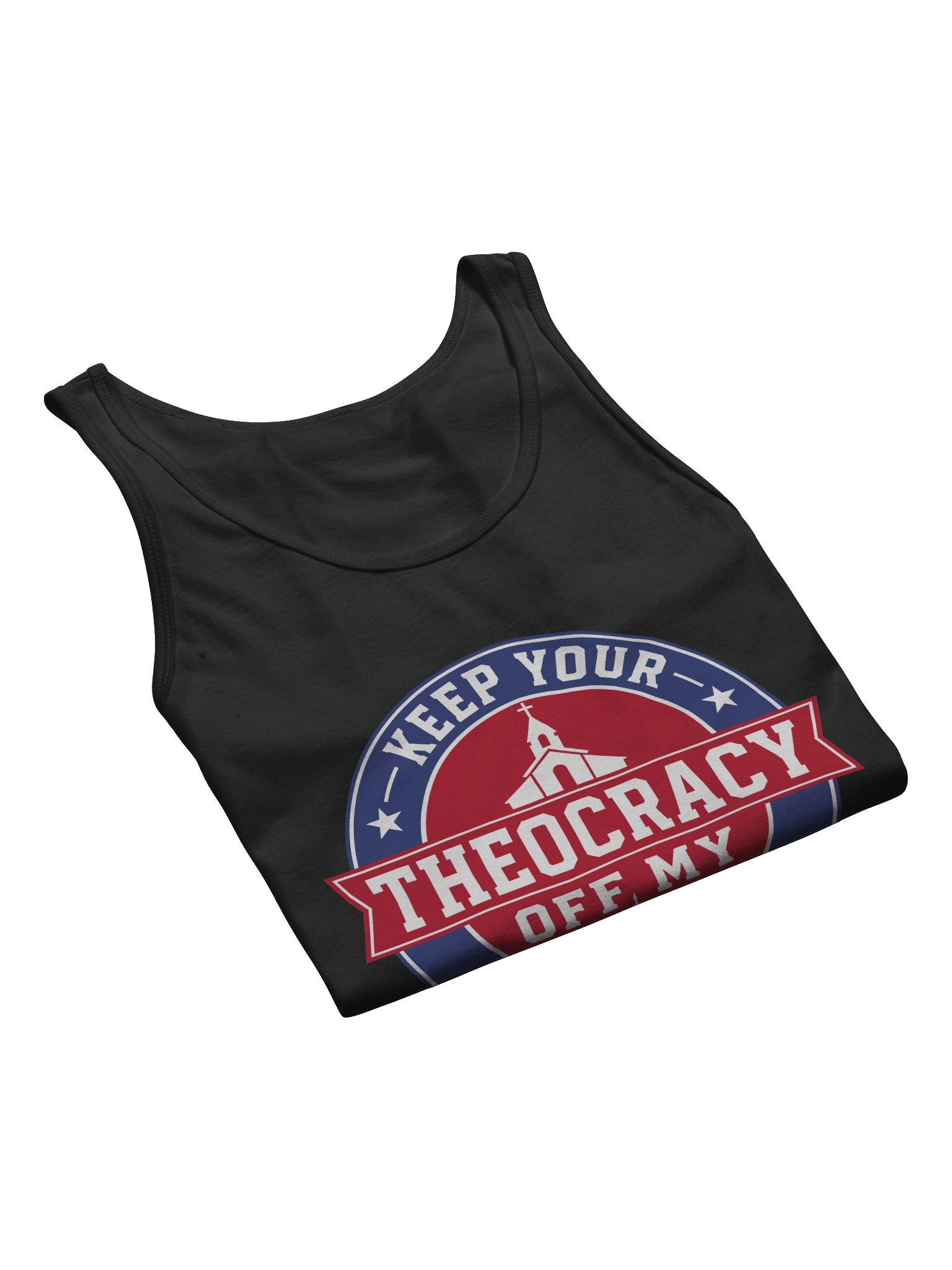 Keep Your Theocracy Off My Democracy - Men’s Tank Top product image (7)