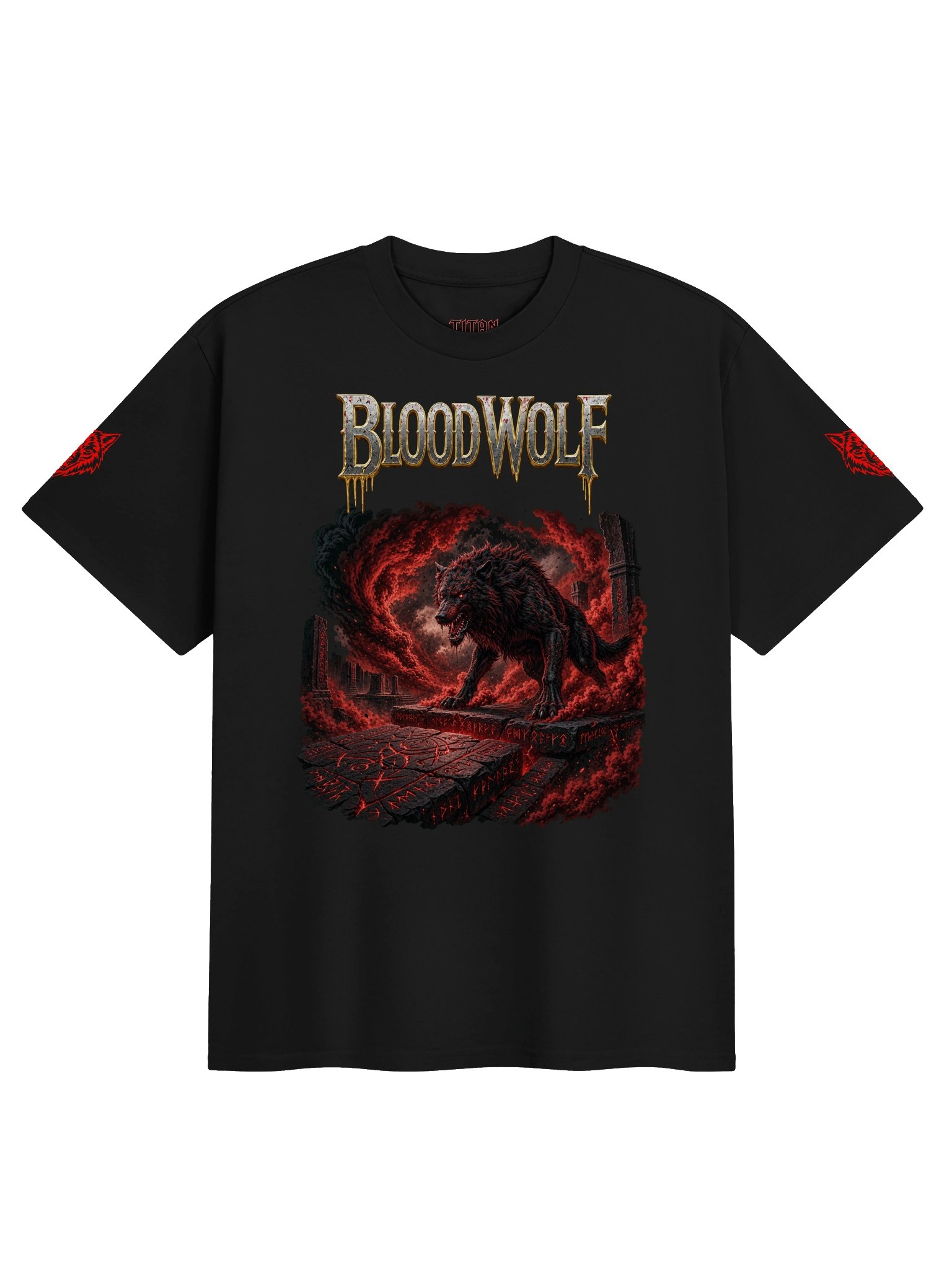 BLOODWOLF Dark Fantasy Heavy Tee product image (2)