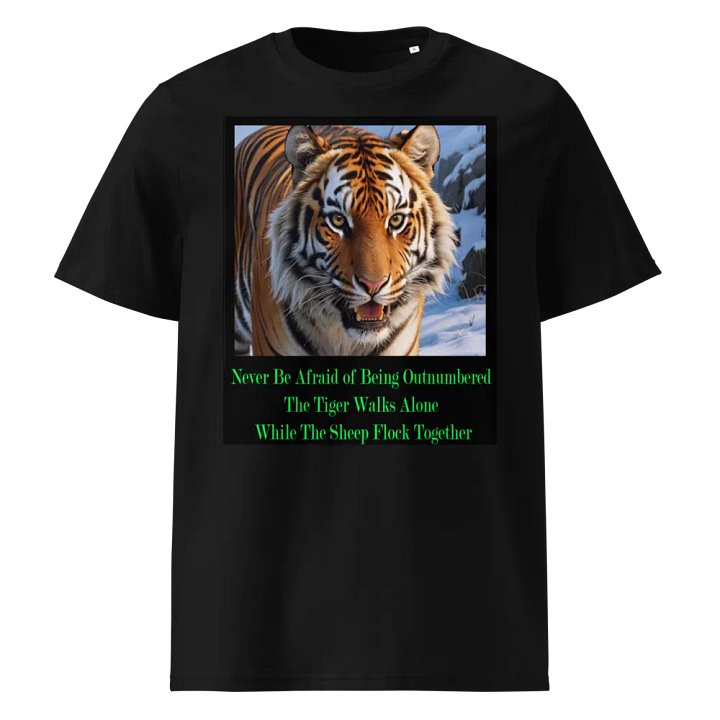 Never Be Afraid Tiger product image (1)