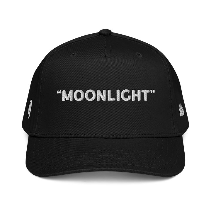 “Moonlight" Two Tone Baseball Cap in Black product image (1)