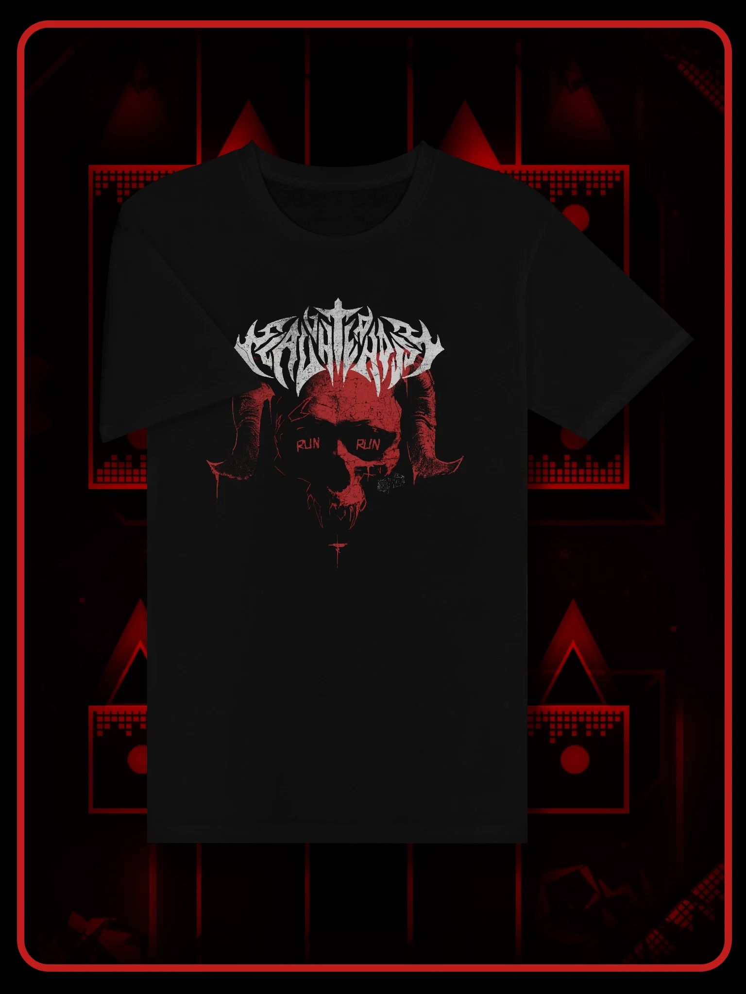 SLAUGHTERHOUSE Skull T-Shirt (Red Edition) product image (2)
