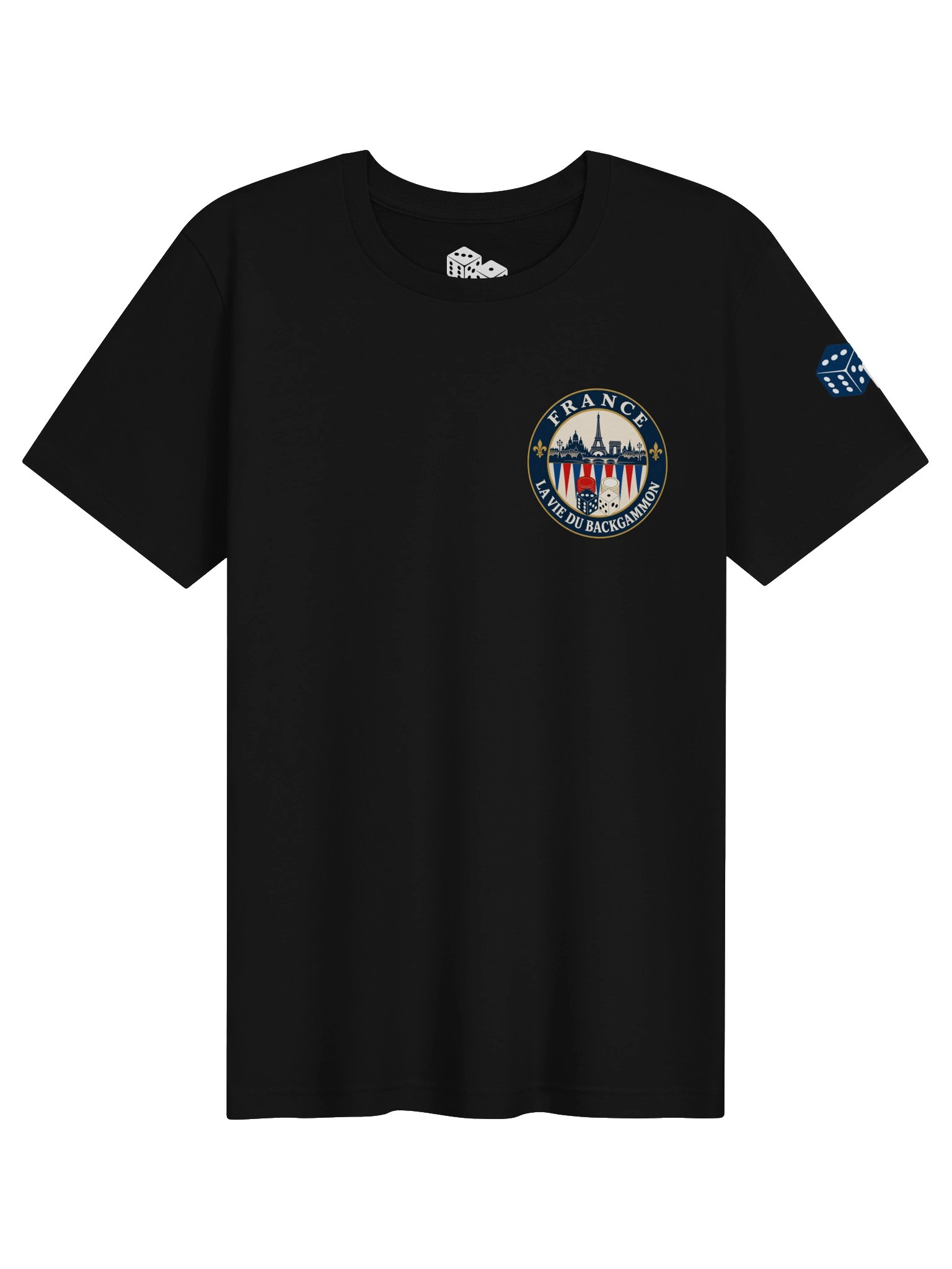 France Backgammon Emblem T-Shirt product image (1)