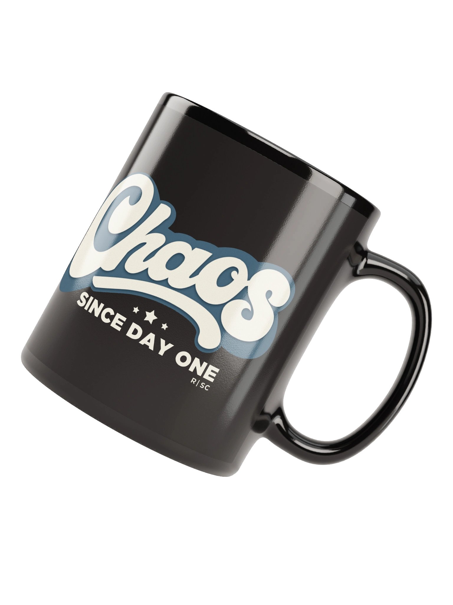Chaos Since Day One Black Mug product image (11)