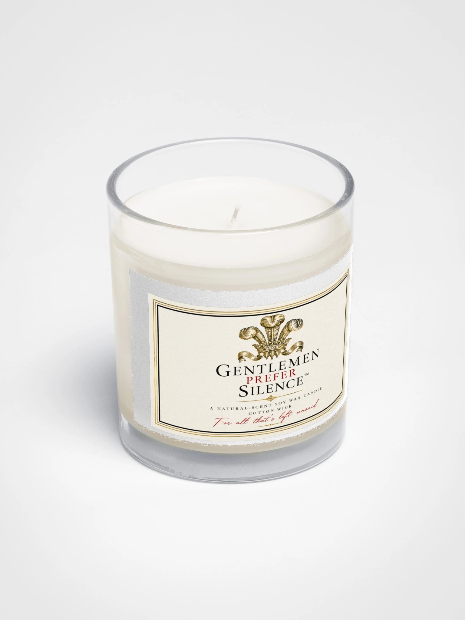 GENTLEMEN PREFER SILENCE - CANDLE product image (2)