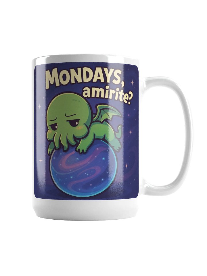 Mondays, amirite? Marble Madness Mug product image (1)