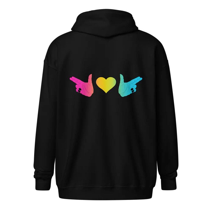 Finger Guns (pan flag) Hoodie product image (1)