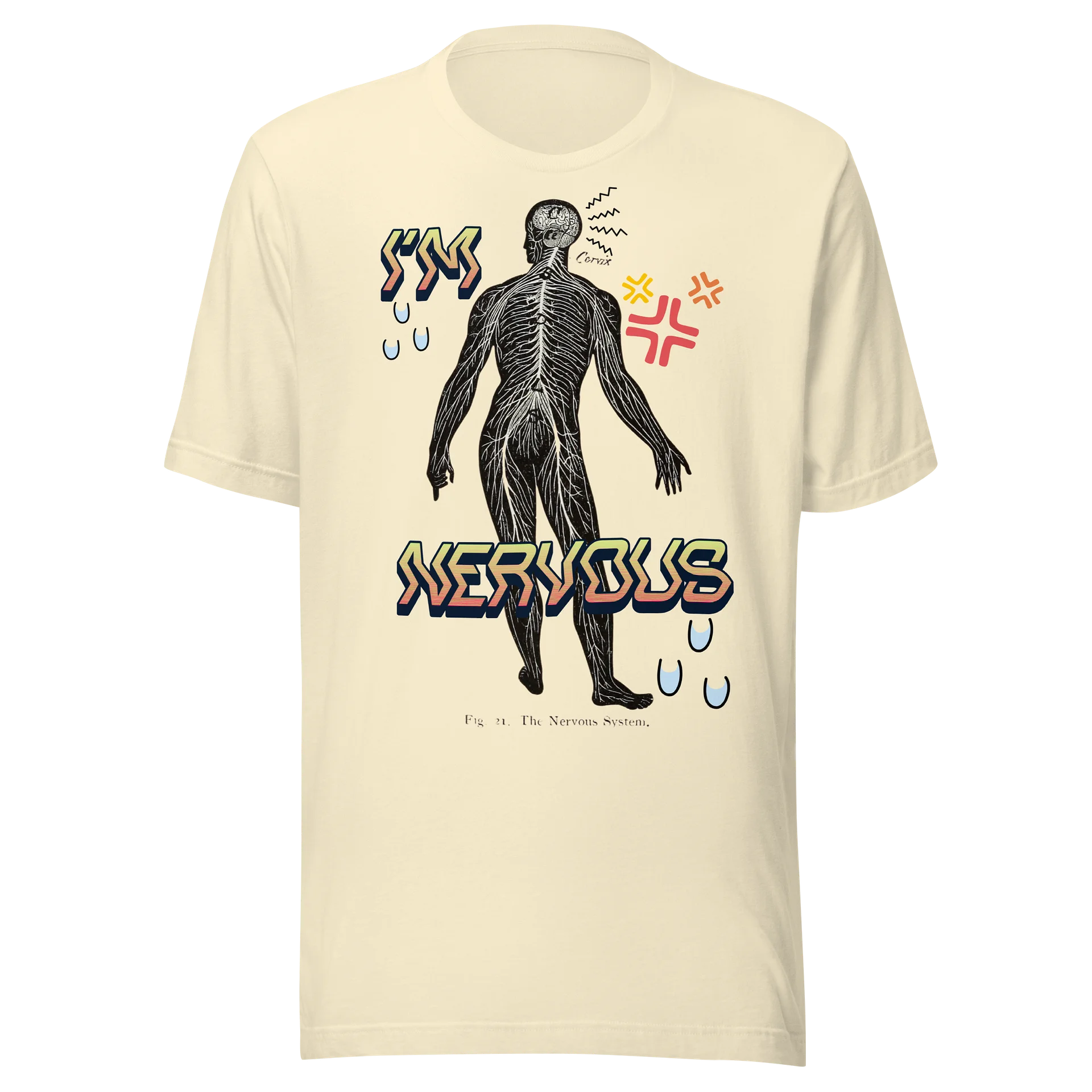 I'm Nervous System Print Tee product image (1)