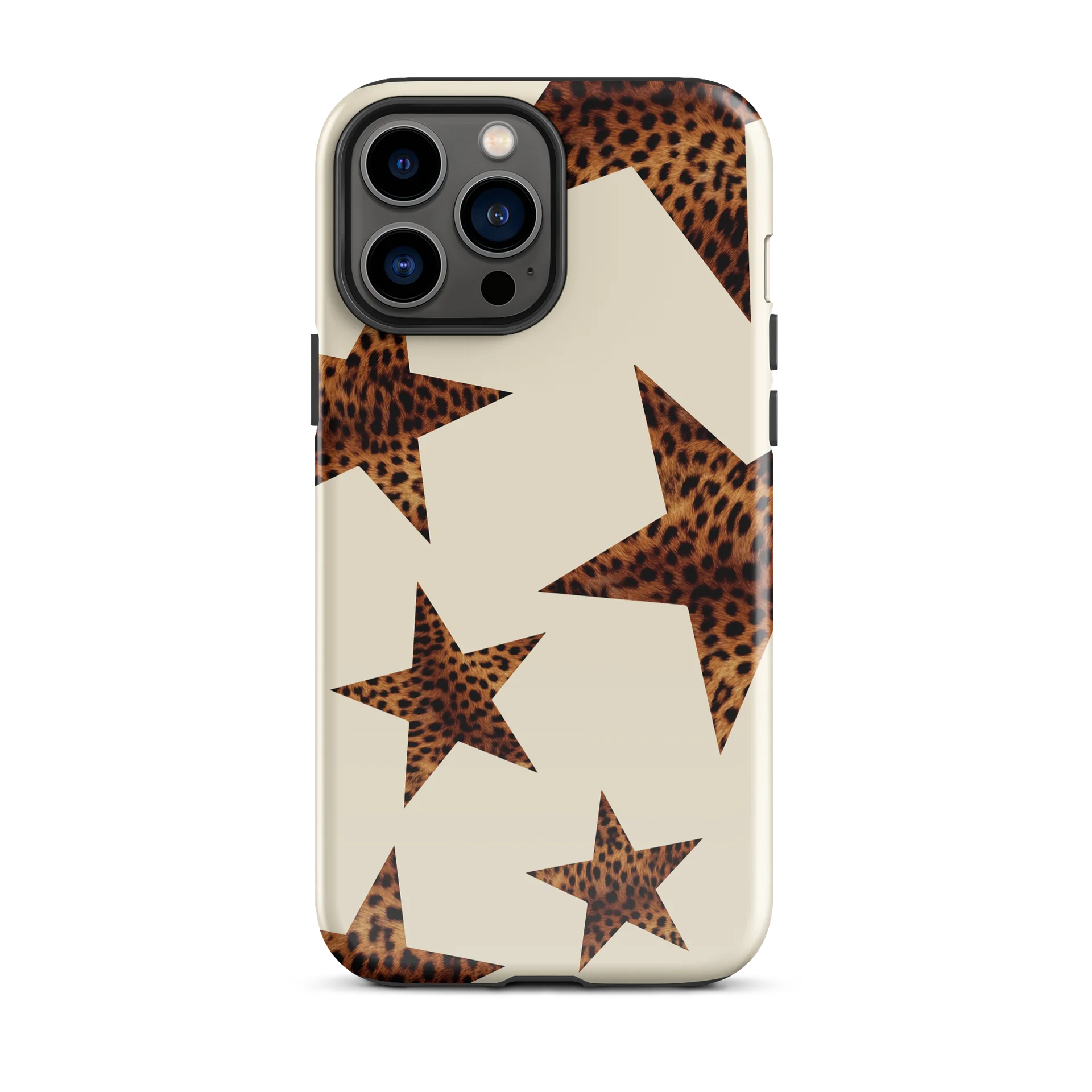 Cheetah Big Ol’ Stars iPhone Case product image (1)