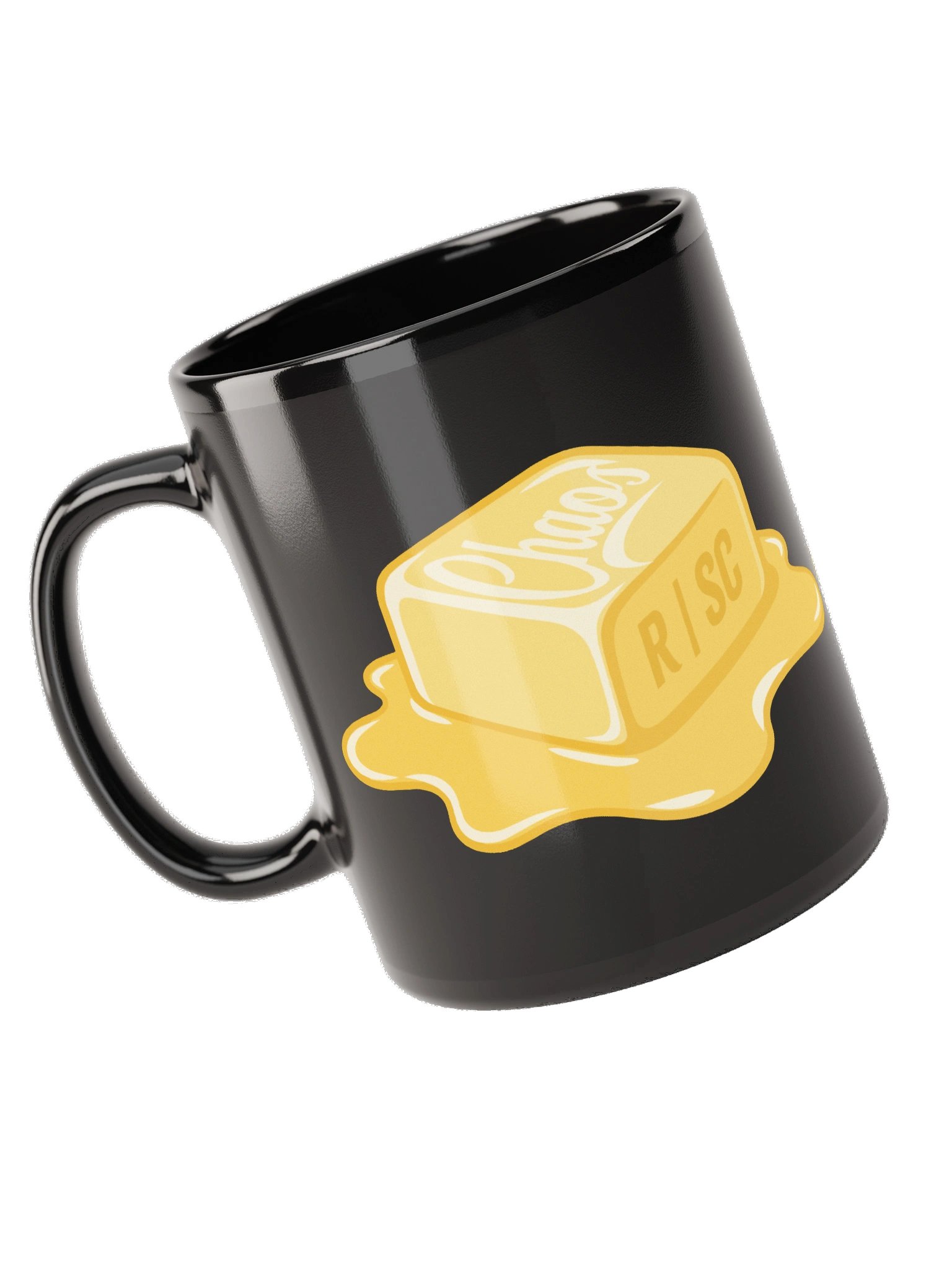 Pat My Butterrrr Black Mug product image (5)