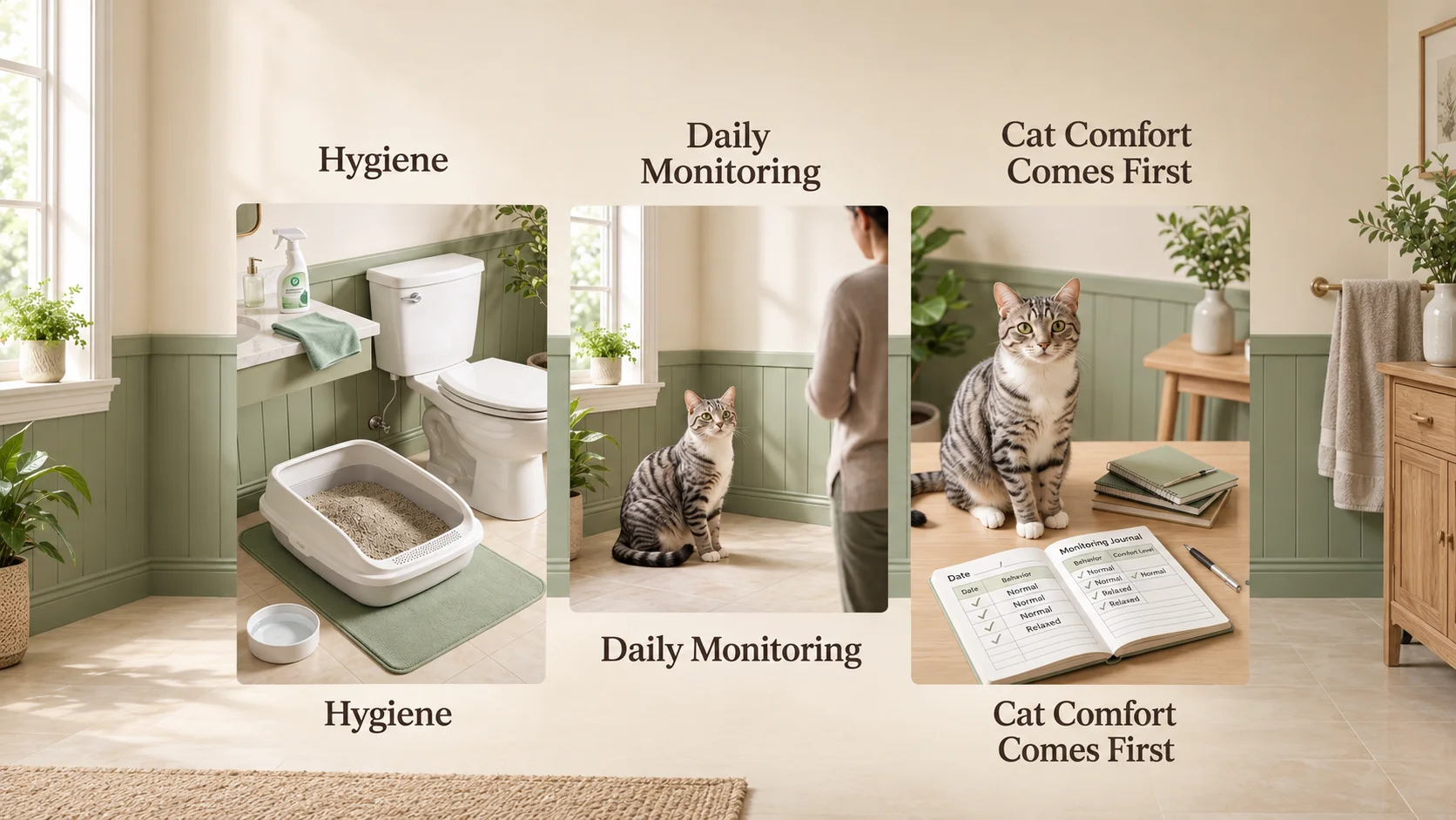 The Clean Paws Operation: Cat Litter-to-Toilet Training Digital Guide product image (5)
