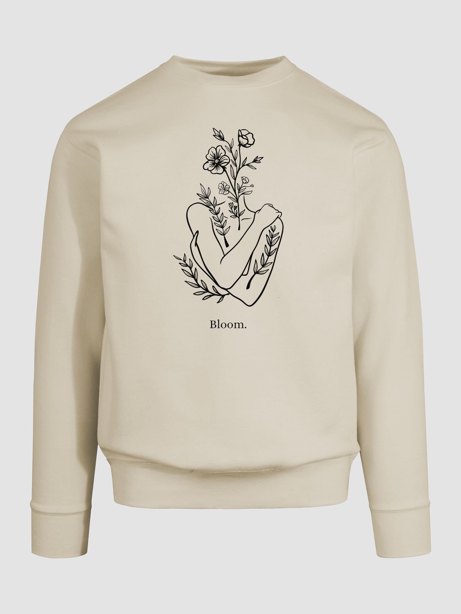 Bloom Comfort: Premium Cotton Sweatshirt product image (9)