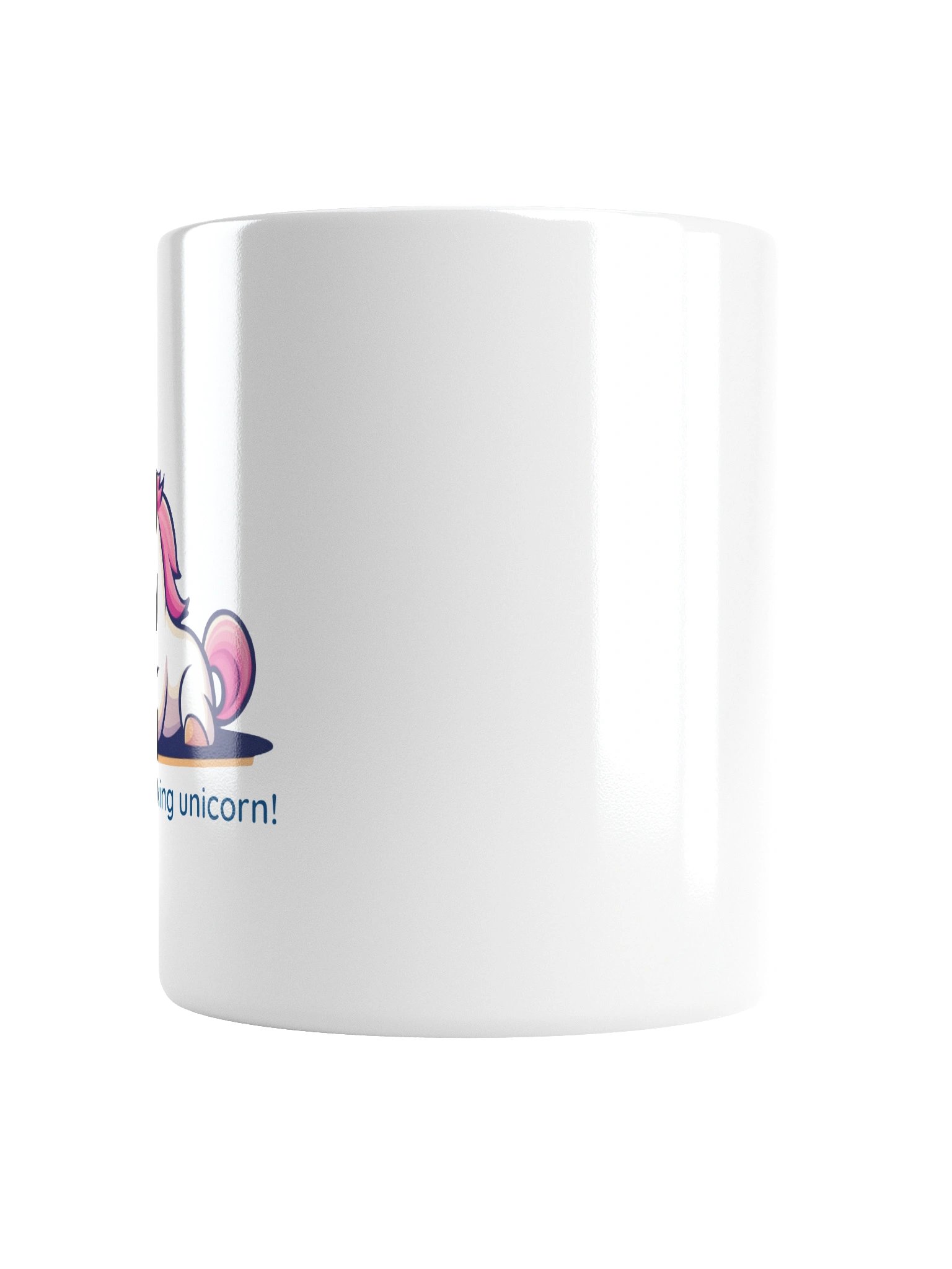 Grumpy Unicorn White Glossy Mug product image (17)