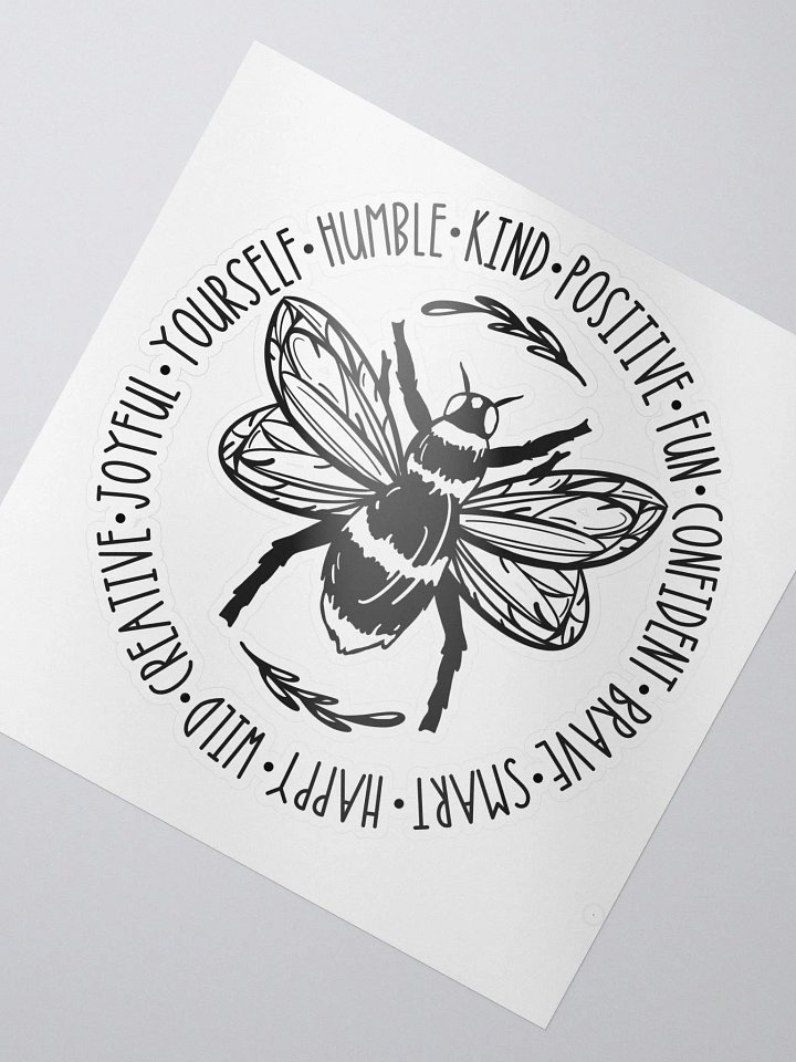 Bee humble stickers product image (2)