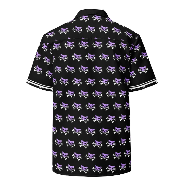 Purple and Blaque Katskull Bowlng Shirt product image (2)