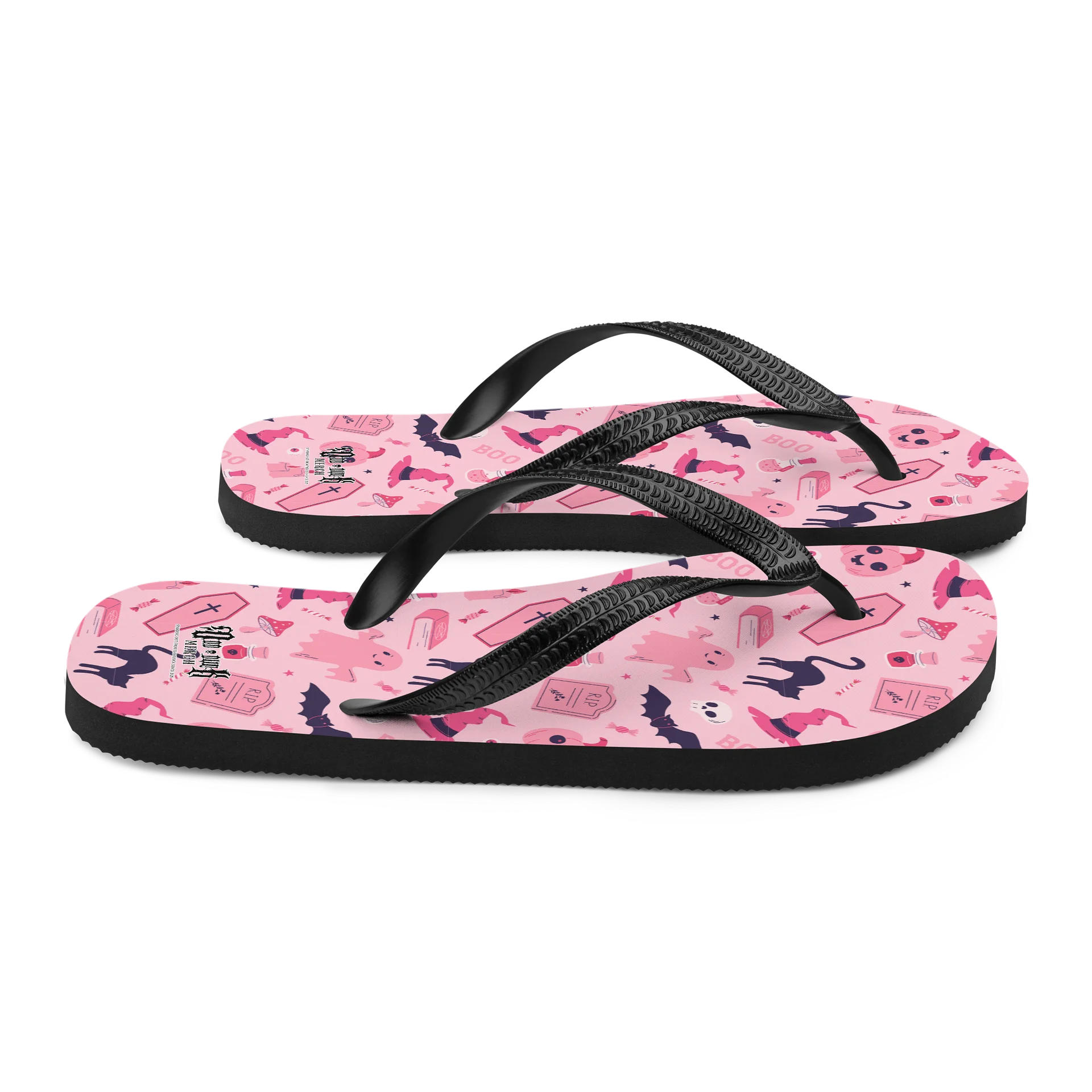 Pink Spooky Flip Flops product image (6)