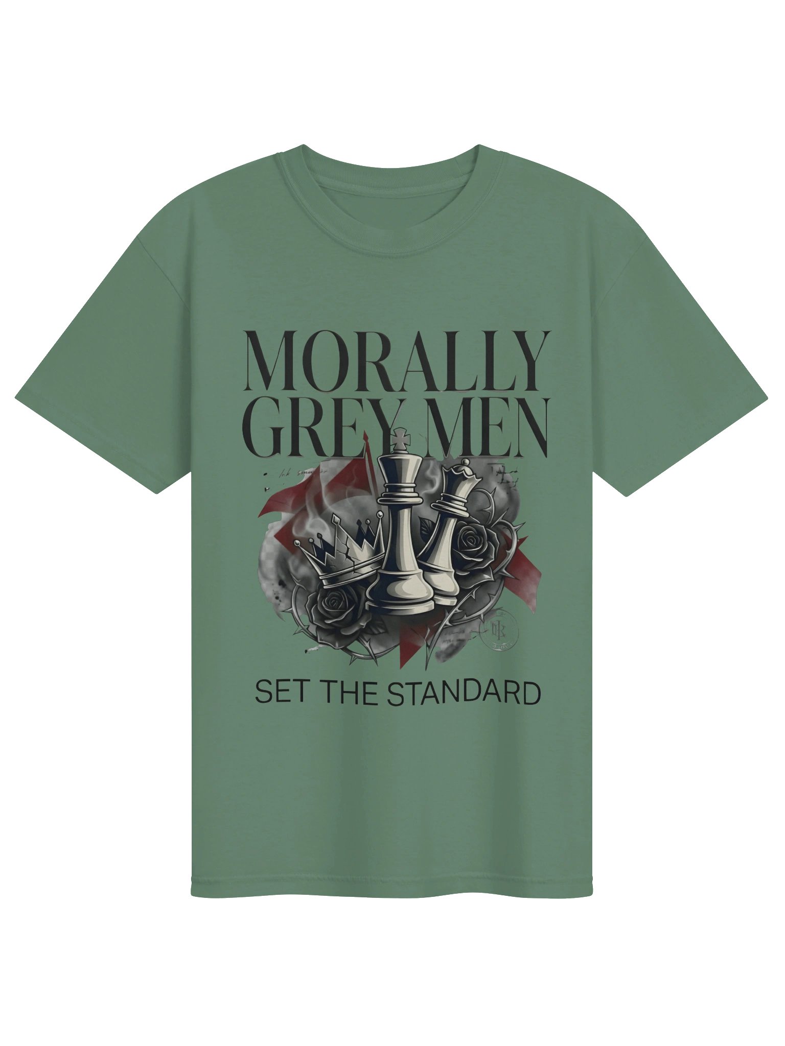 Morally Grey Men Set the Standard Dark Romance T-Shirt for Villain Lovers product image (1)