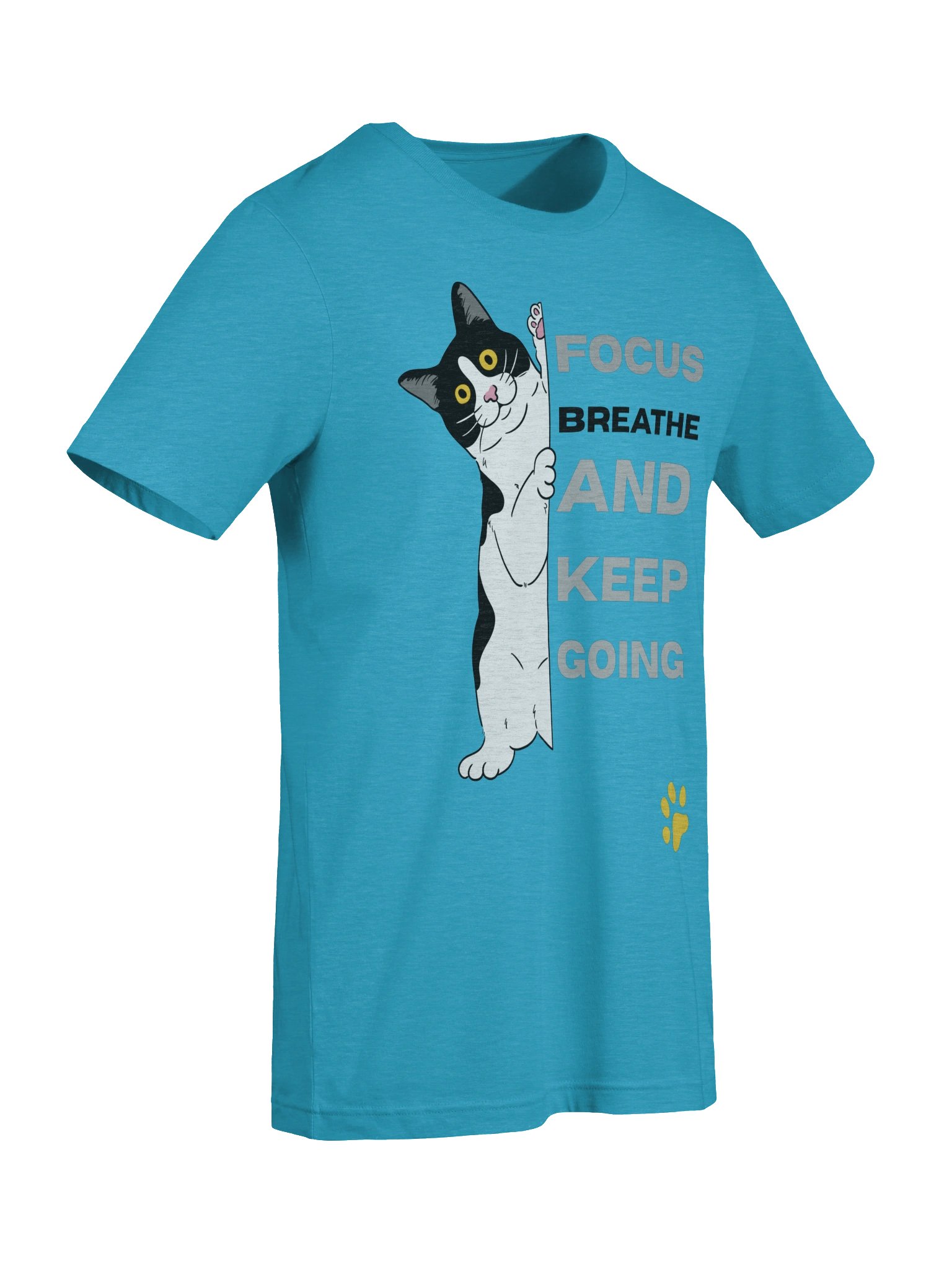 Focus and Keep Going Cat Tee product image (5)