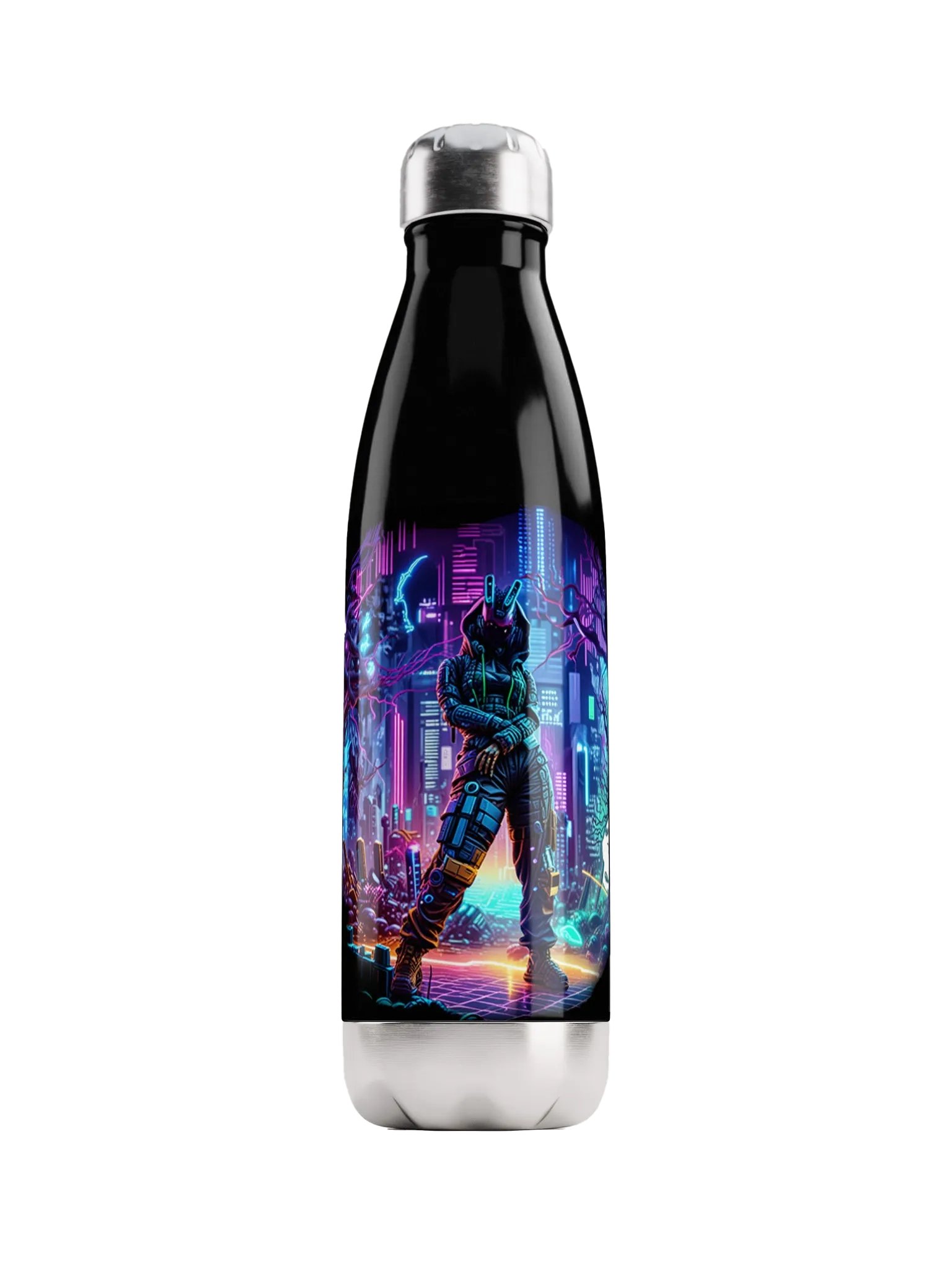 Cyber Dream Steel Water Bottle product image (1)