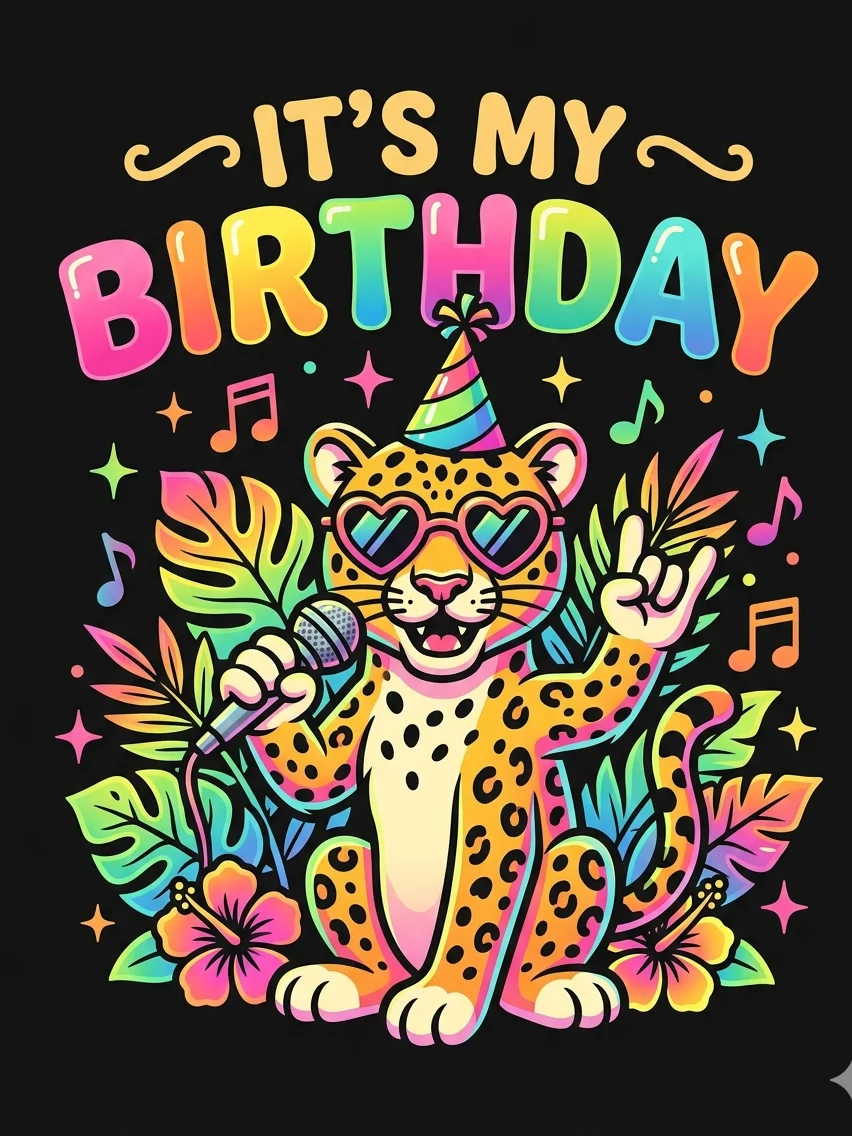 IT'S MY BIRTHDAY PNG FILE ( Digital downloads ) product image (1)