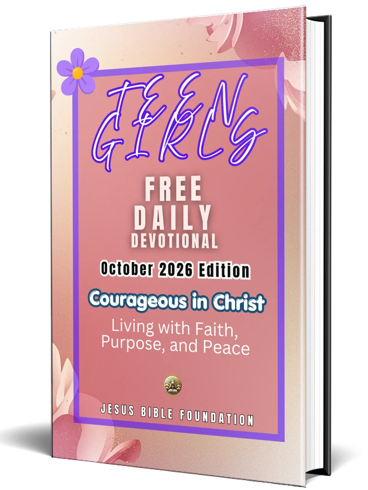 Teen Girls Free Daily Devotional October 2026 Edition: Courageous in Christ: Living with Faith, Purpose, and Peace product image (1)