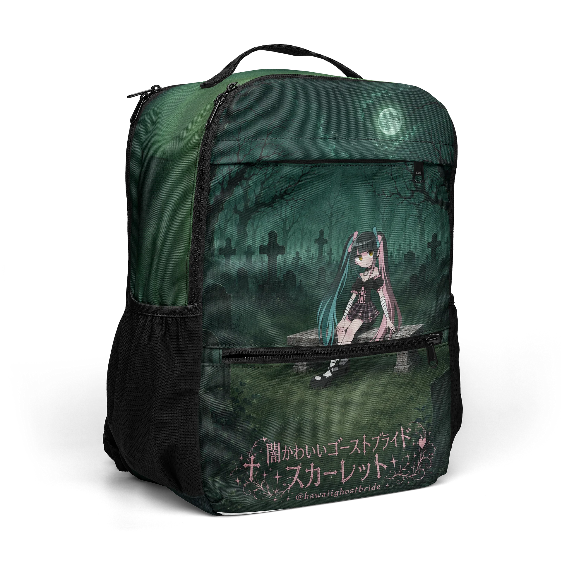 yami kawaii ghost bride scarlett backpack product image (7)