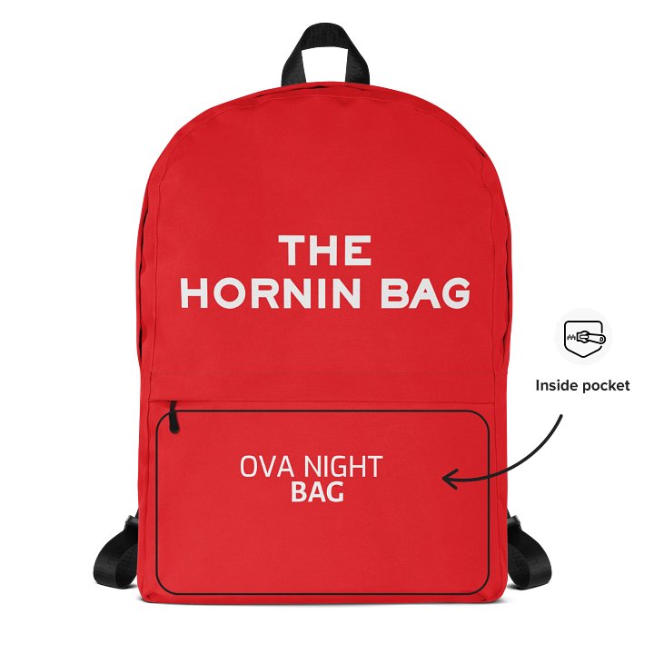 The Hornin Bag (Ova Night Bag) - Red product image (2)