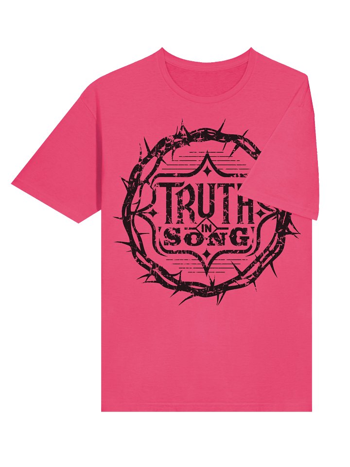 Truth In Song Signature Logo Tee — Black product image (2)