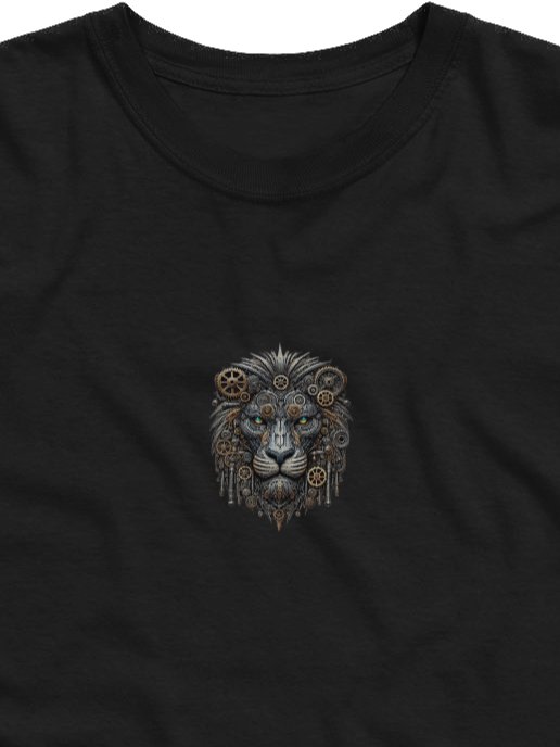Steampunk Lion Mechanical Gears T-Shirt product image (1)