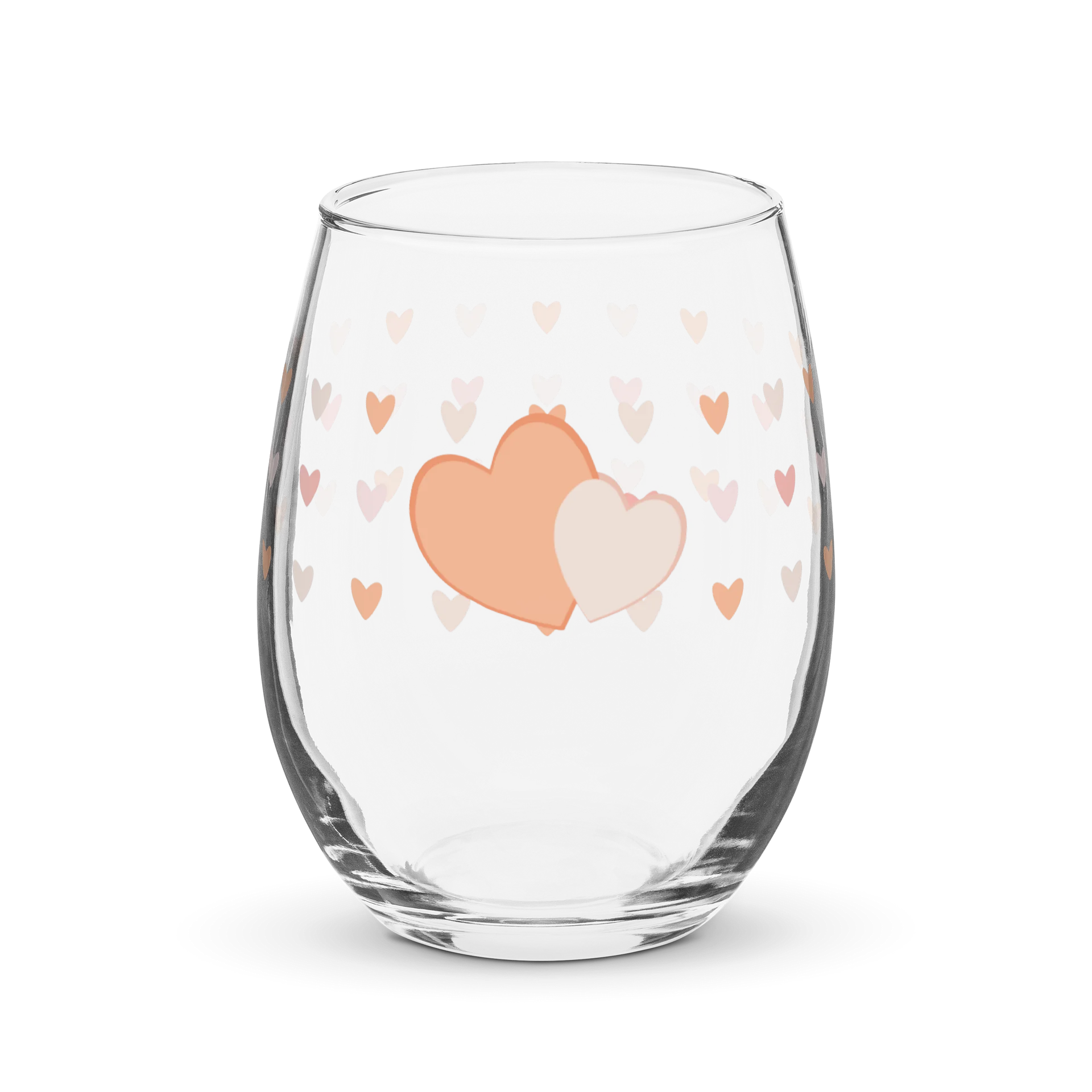 Simply Peachy Wine Glass - Peach Fuzz product image (1)