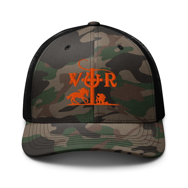 The Veterans Ranch Camo Brand Hat product image (1)