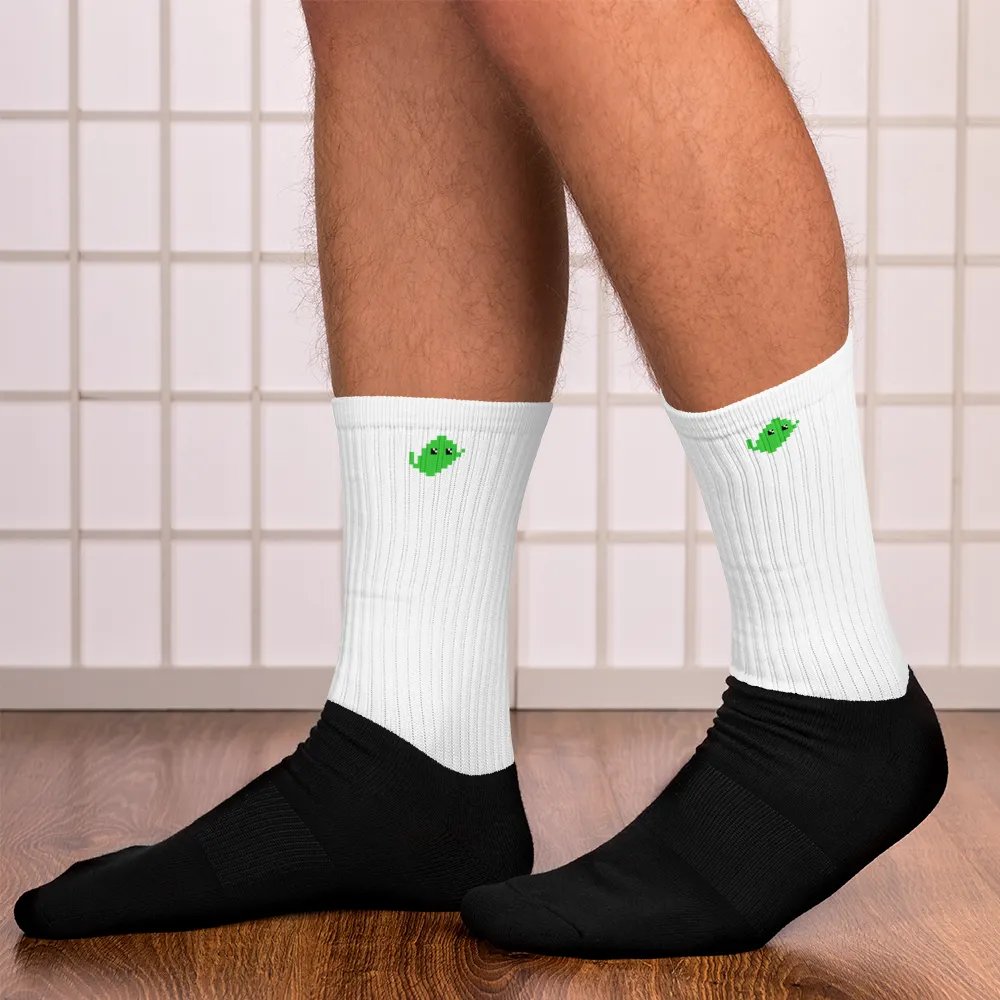 PIXEL LIME SOCKS product image (12)