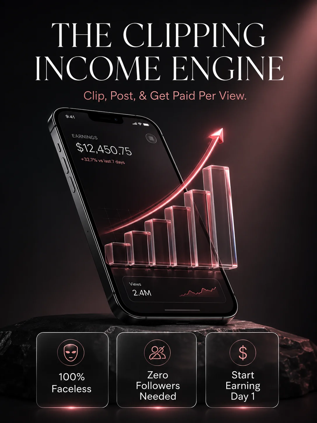 Faceless Clipping Income Engine product image (2)