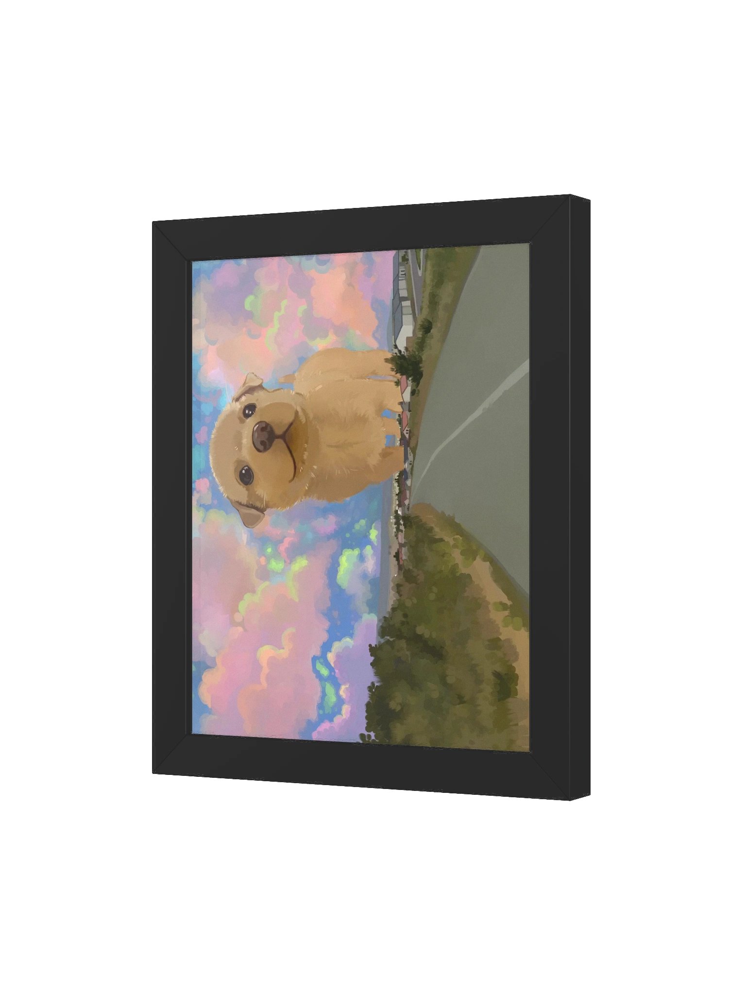 Giant dog framed poster product image (3)
