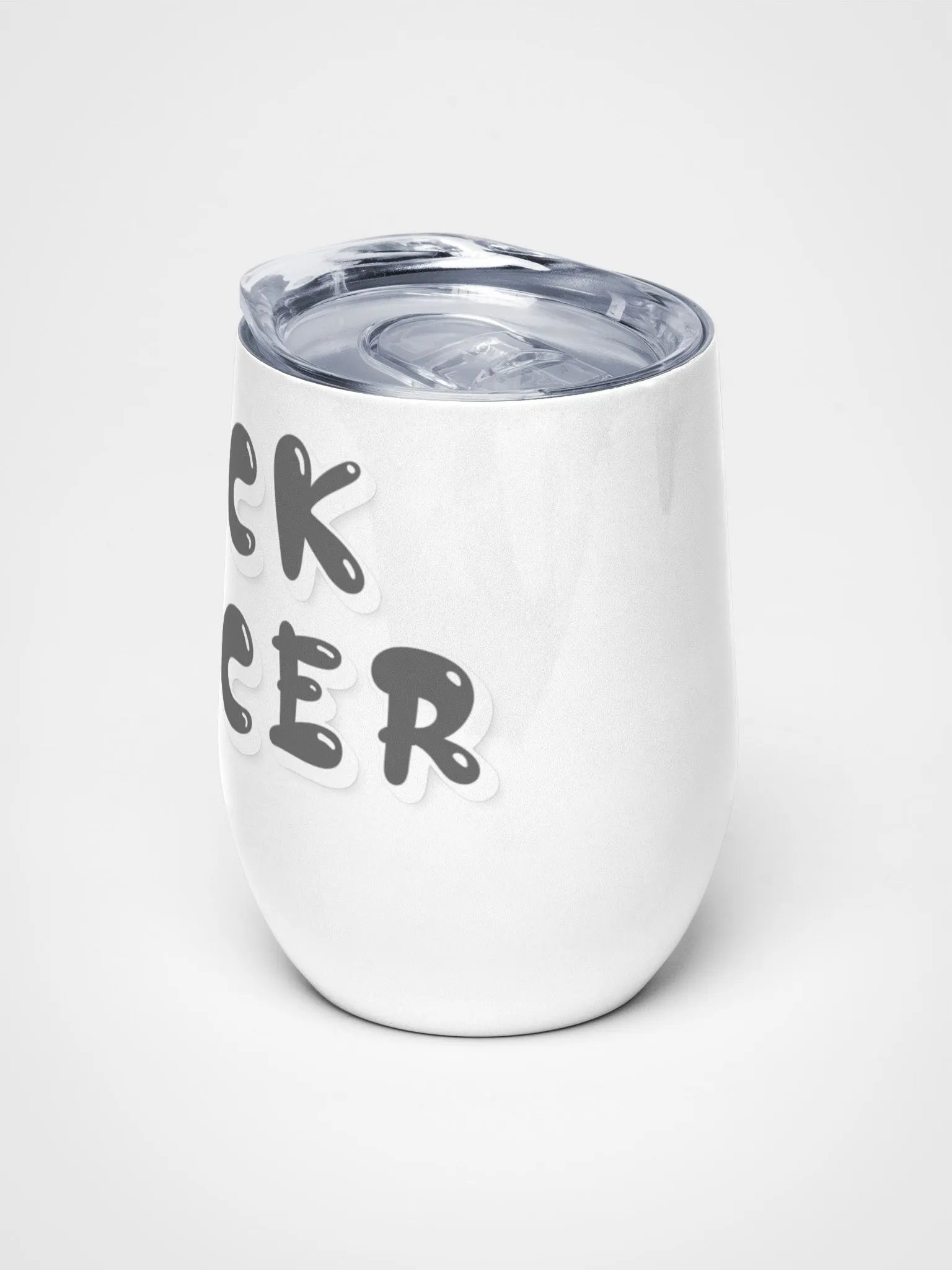 FXCK Cancer Cup W/ Lid product image (1)