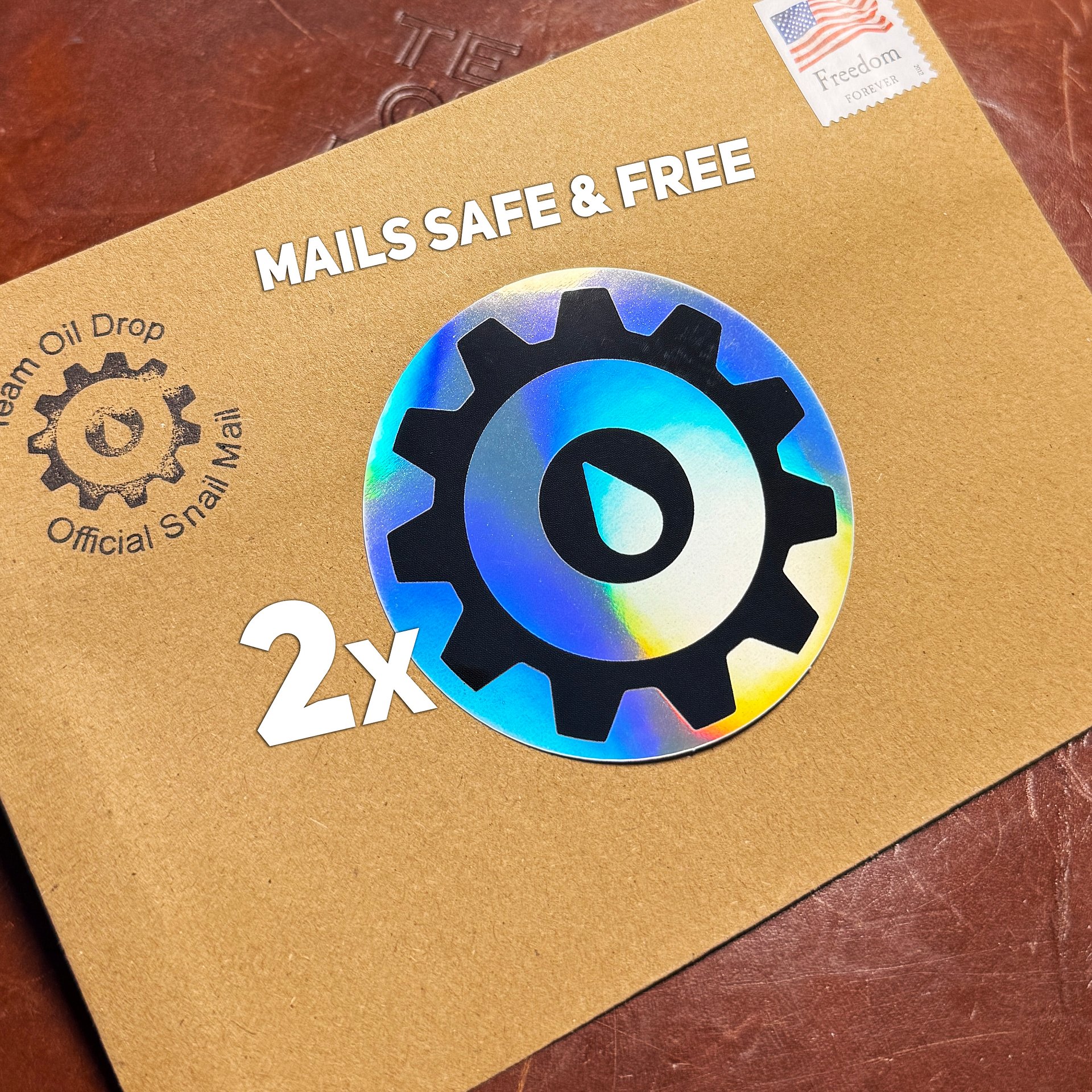 2x Holo Stickers product image (1)