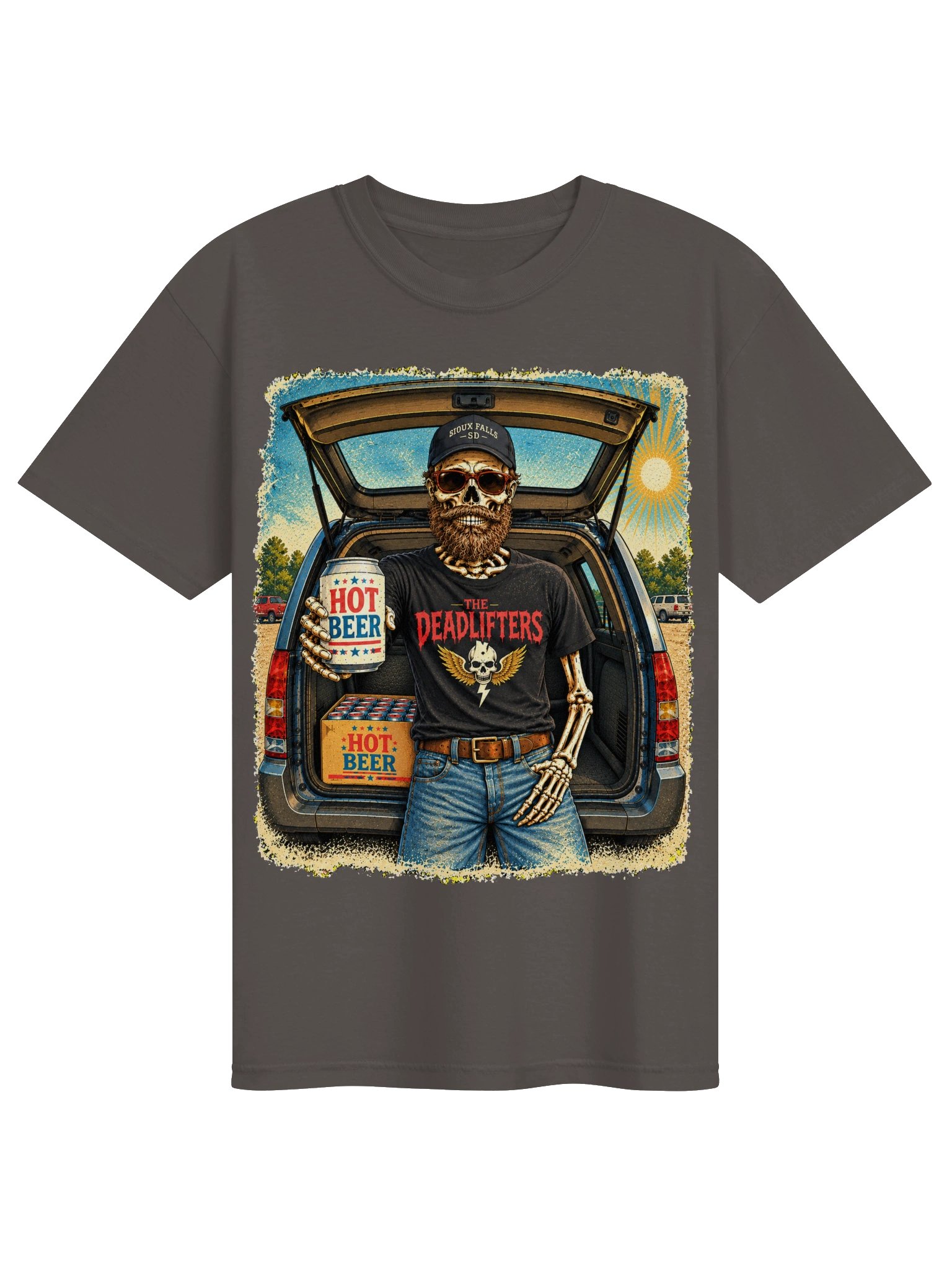 Hot Beer & Bad Decisions Tee product image (17)