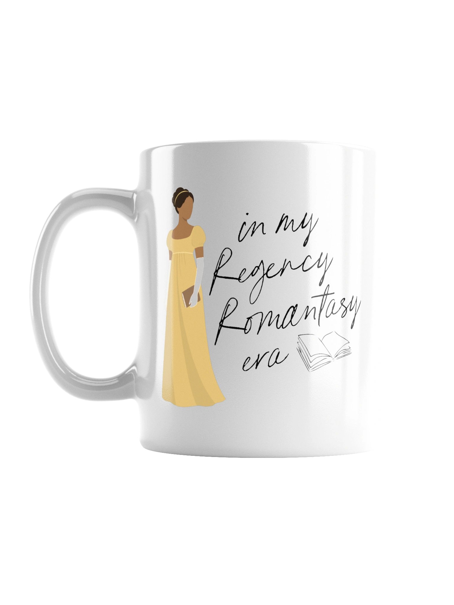 Regency Romantasy Era Mug | YELLOW product image (1)