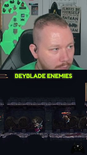 They're Like Beyblades?! #gamingfunny #blasphemous2 #reaction #wtf #ClipGPT #streamladder