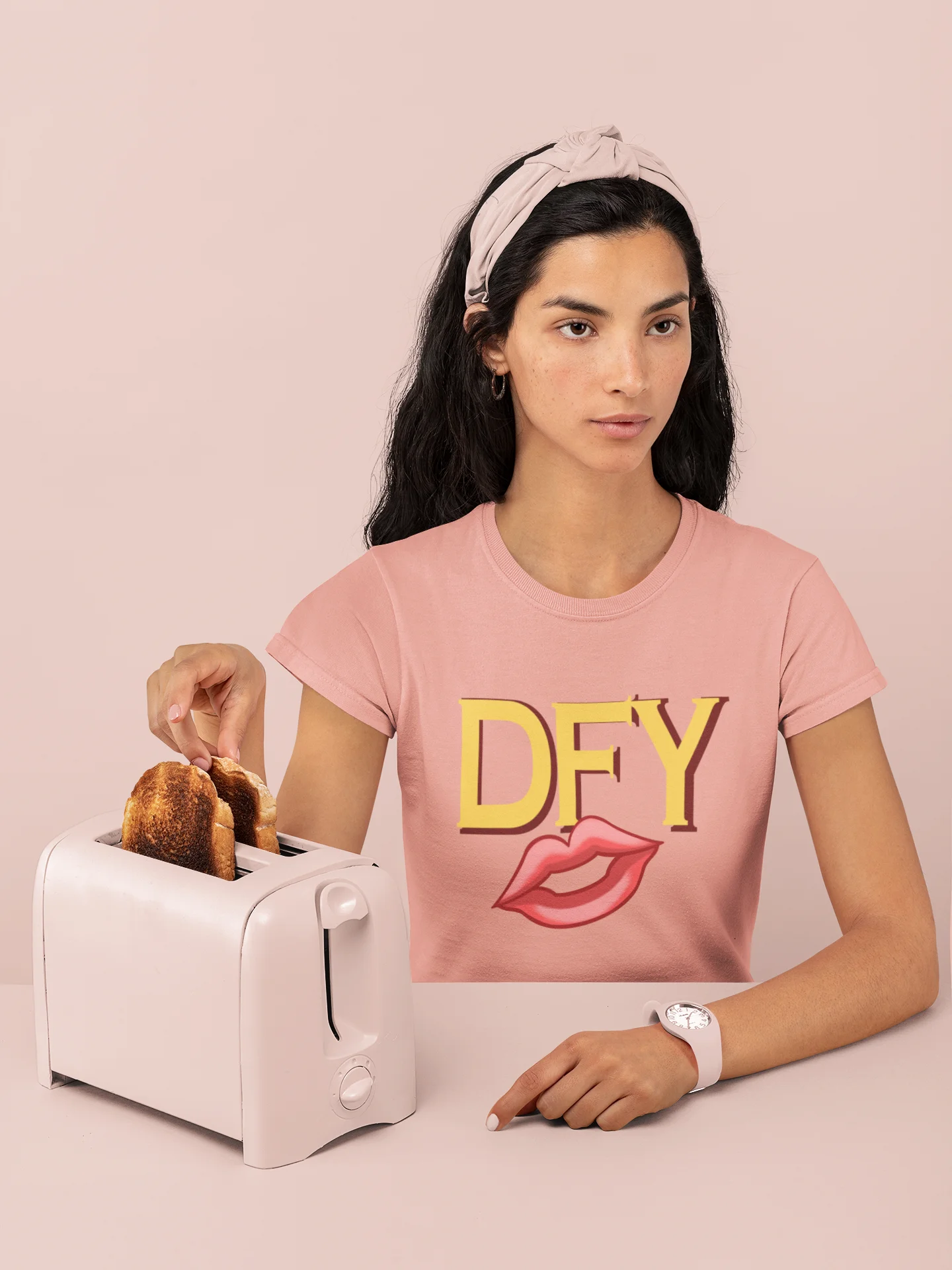 DFY Don't Flatter Yourself Reaction Shirt product image (46)