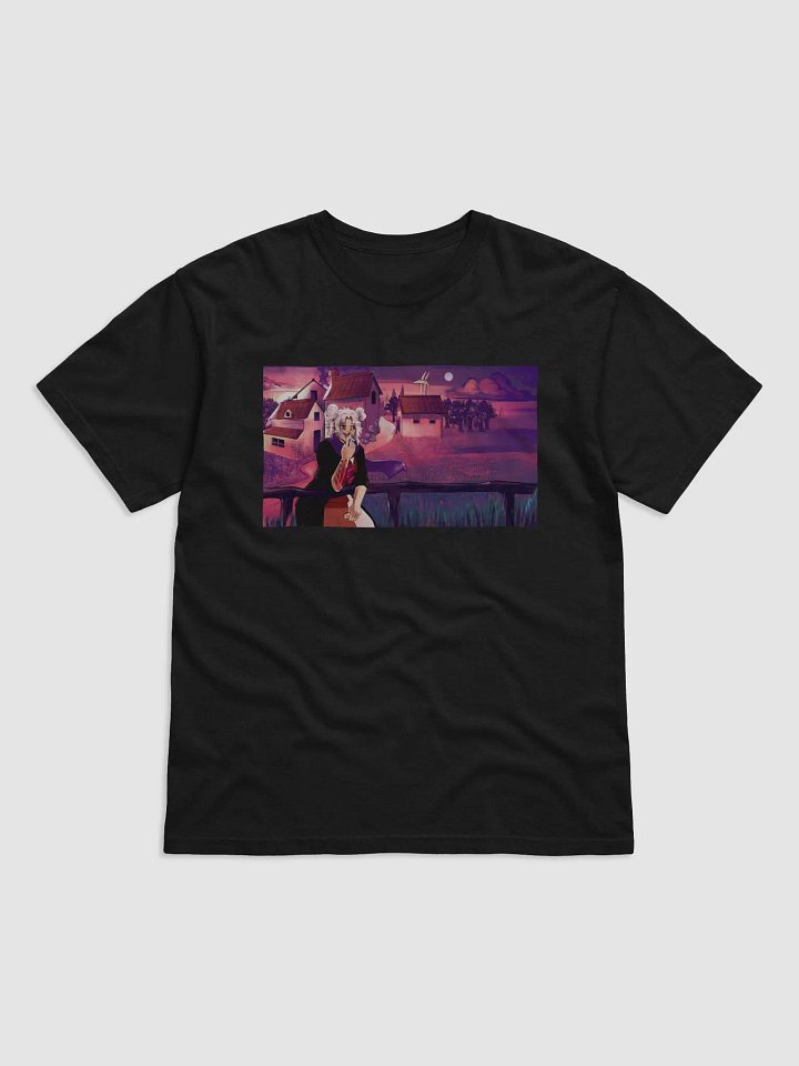 Bouquet Bleue : RPG Illustration T-Shirt product image (1)