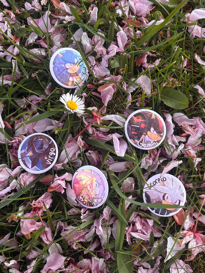 Fantasy - Zodiac Buttons (Set of 5) product image (2)