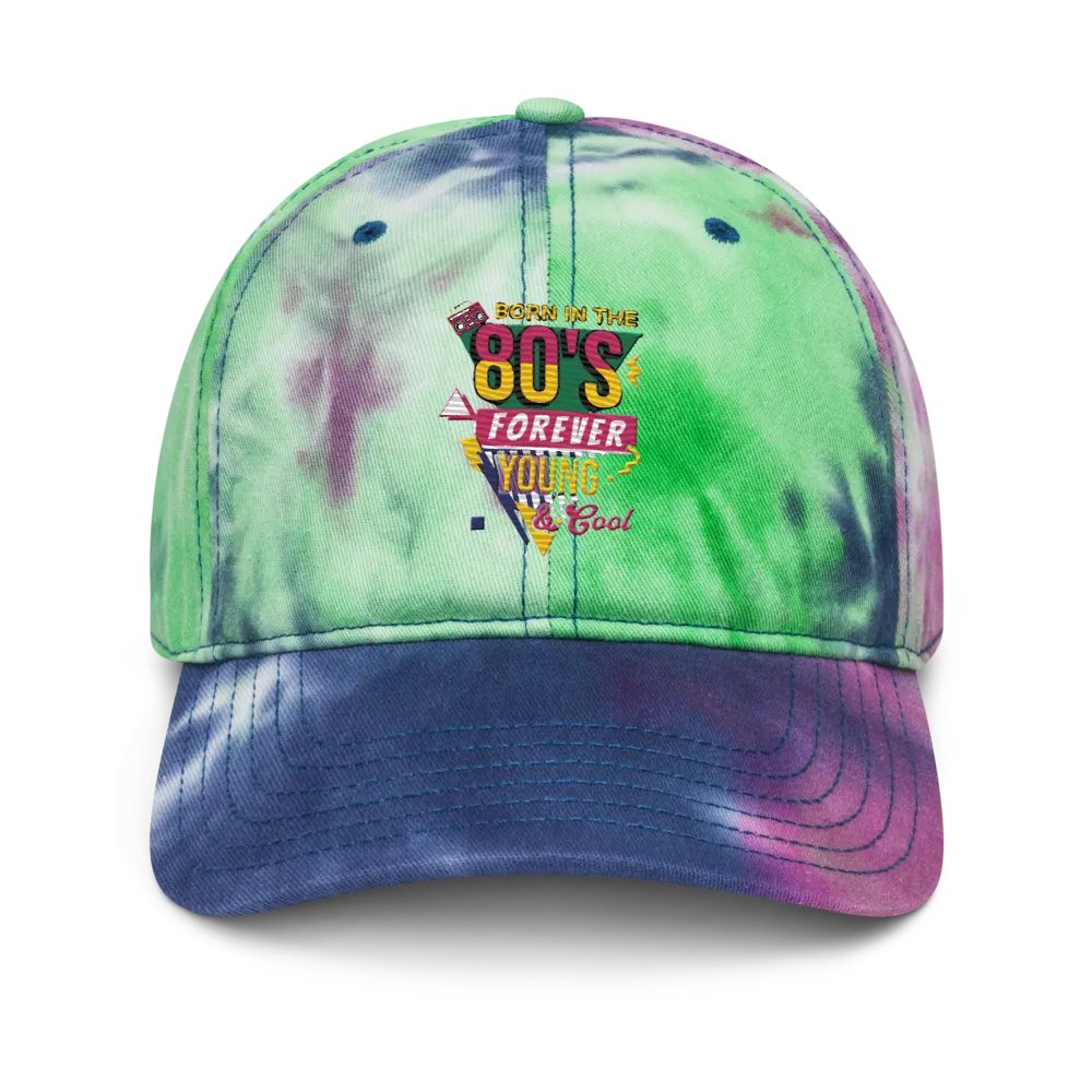 80's Retro Tie-Dye Dad Hat product image (8)