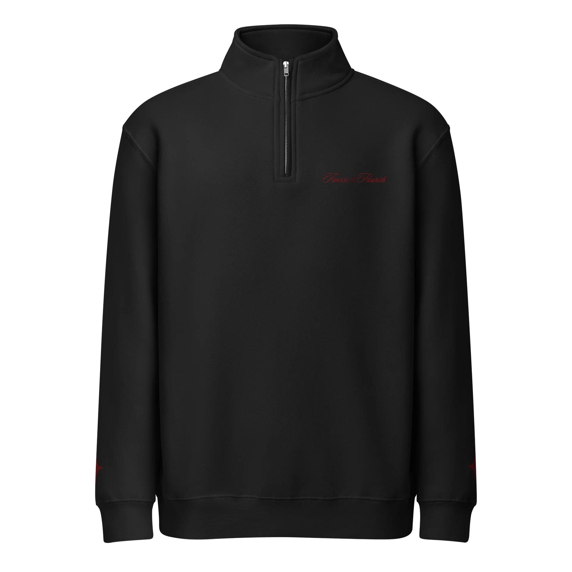 F&F Premium Quarter Zip Sweatshirt (MAR) product image (1)