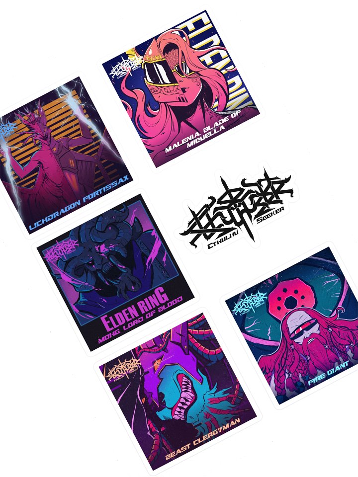 Elden Ring Stickers - Ver. 1 product image (1)