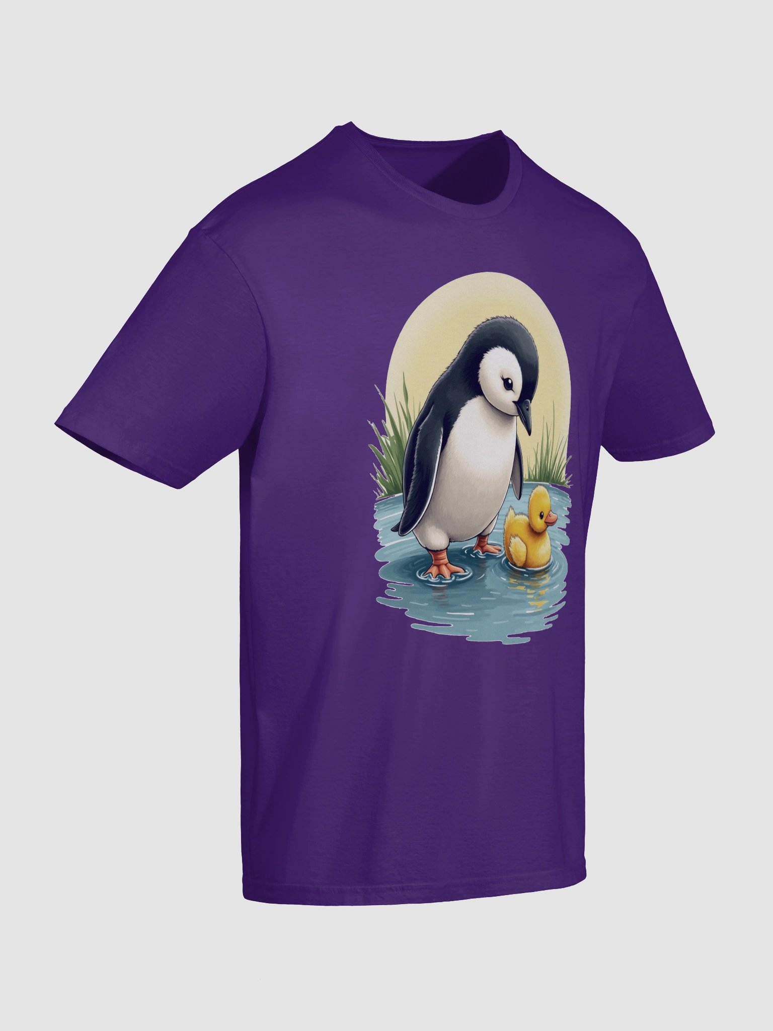 Penguin and Duckling Friendship T-Shirt product image (84)
