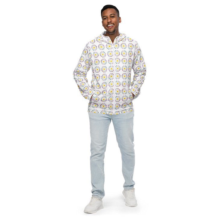 Symmetrical Sunburst Adventure Windbreaker product image (1)