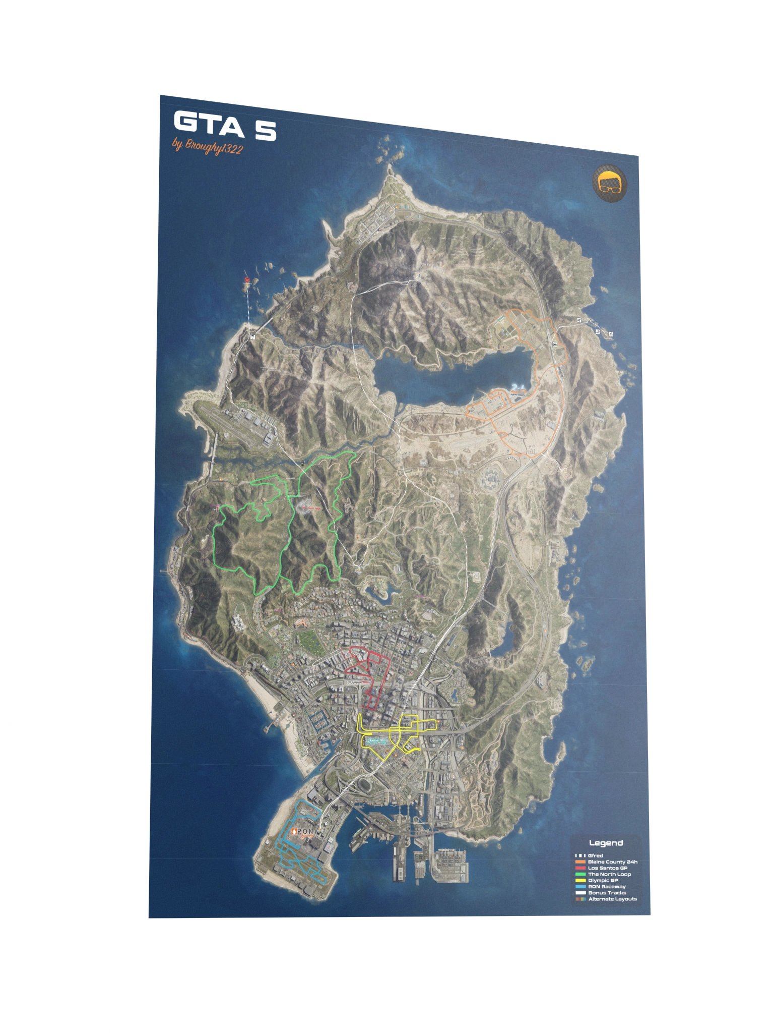 Commemorative GTA 5 By Broughy1322 Poster product image (3)